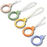 [AquaLoach] フィンガーストラップ スマホ ストラップ 5個 リングストラップ 携帯 落下防止