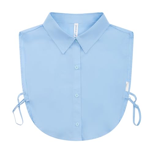 Jouica Detachable Dickey Collar Blouse Half Shirts Faux False Collar for Women