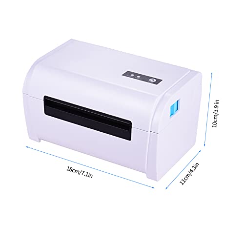Homesen Impressora de etiquetas térmica de mesa para embalagem de envio 4x6 Etiquetadora 160mm/s Con