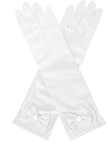 Girls Princess Peach Costume Cosplay Pink Dress Skirt With Crown Necklace Halloween Outfits (White+Wig, 3Y(110)) #TOP6