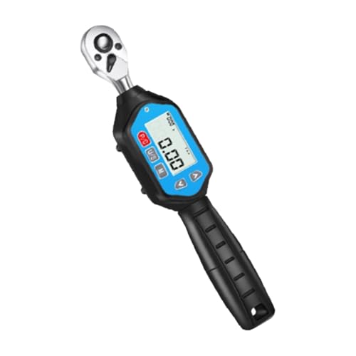 Qyrugcxs MINI Llave Dinamométrica Digital Preestablecida Ajustable Profesional, Herramienta de Reparación de Automóviles y Bicicletas, Llave Dinamométrica de 1/4 Pulgadas