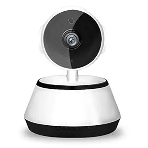 SHIP Wireless Security 360 Degree IP WiFi Indoor CCTV Smart Home Office with Night Vision, Intelligent Alerts, 2-Way Audio Supports 64gb SD Card Security Camera