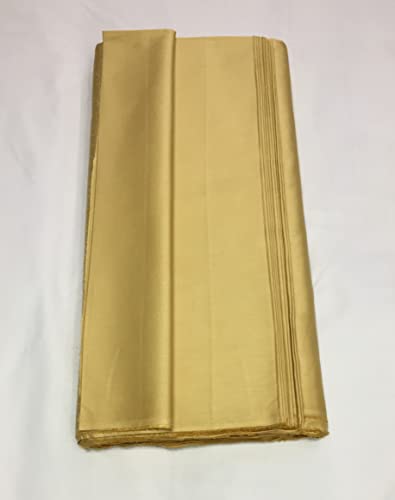 Image of BKRKJ Women's Cotton Silk Unstitched Fabric by Meter for Sewing Suit Salwar Chudidar Patiyala Shirt Kameez Blouse Kurta Pyjama Pathani jam Glace (3 Meter, Beige)