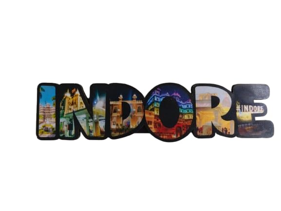 Indore Cityscape Decorative Wooden Fridge Magnet, MDF Material, 1 Piece-image-27