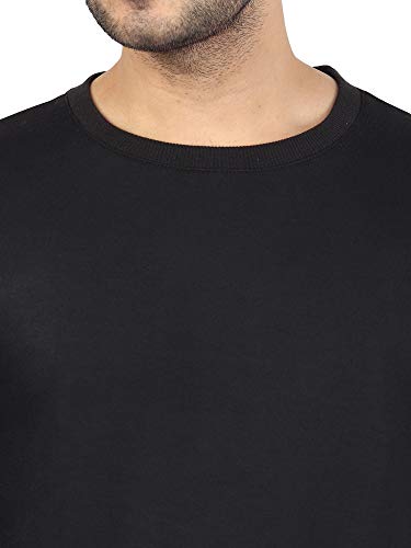 Image of River Hill Men's Fleece Round Neck Sweater