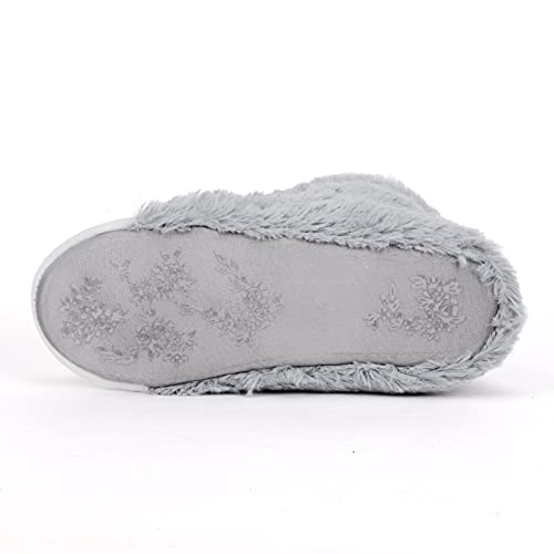 JIAHG Womens Winter Warm Booties Slippers Cute Fox Plush Fleece Boots House Shoes Ladies Girls Non-Slip Ankle Boots Soft Cozy Mules Footwear with Anti-Skid Sole 5