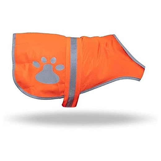 Dog Reflective Vest,Pet Safety Vest High Visibility for Walking Running Keep Dogs Visible Safe from Cars and Hunting Accidents (Small, Orange)