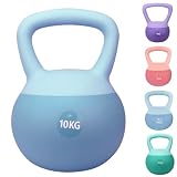 ZhaoCo Kettlebell Morbida, Pesa Russa per Fitness in Casa, 6KG (Blu)
