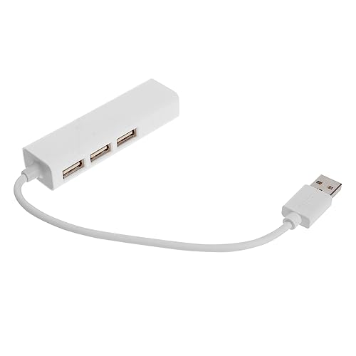 Artibetter 1pc Adapter Hub Ethernet to USB Converter Multi-Function Network Cable Hub for Laptop Desktop Tablet No Driver Needed Stable Performance High-Speed Data Transfer