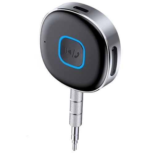 Receptor multimedia estéreo para coche, dispositivo adaptador portátil de emparejamiento rápido, adaptador auxiliar para coche, para camión, SUV, automóvil, interior, exterior, garaje, conducción