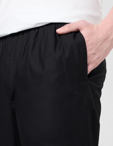 Image of Symbol Premium Men's 100% Cotton Super Soft Solid Pyjamas | Elasticated Waistband | Dual Side Pockets | Available in Plus Sizes