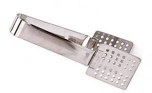 Preisvergleich Produktbild Küche Handwerk Aus Edelstahl Teebeutelpresse