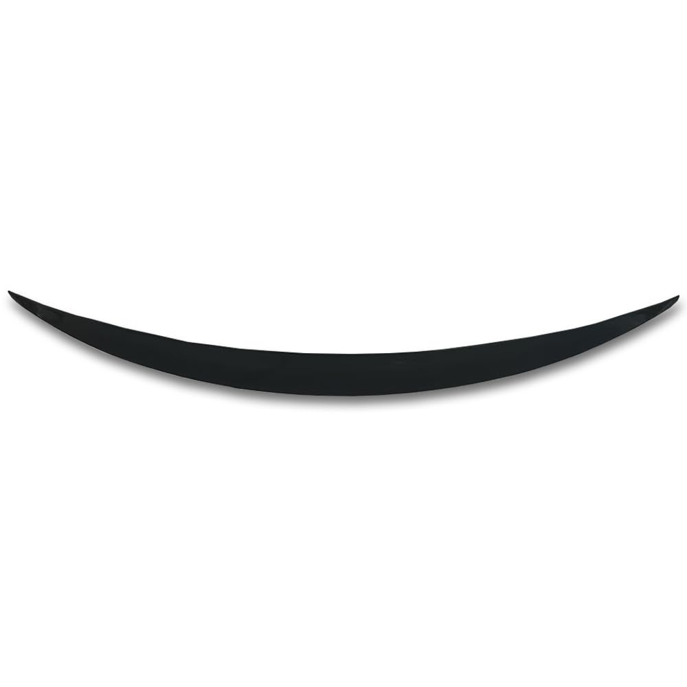BTFLKAX Car Rear Spoiler for Mercedes-Benz E-Class W213 modified AMG 2016-, Rear Trunk Boot Lip Spoiler Rear Wing Body Kits Car Spoiler Rear Splitter Modification Accessories,Piano Black