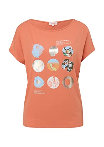 T-shirt s.Oliver femme col rond manche courte vêtement été