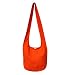 BTP! Thai Monk Buddha Cotton Sling Crossbody Messenger Bag Shlouder Purse Hippie Hobo Medium (Orange 16)