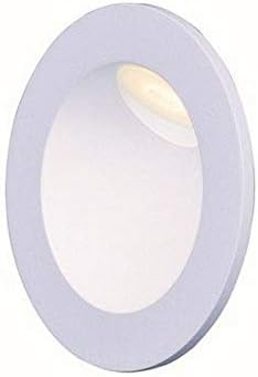 ET2 E41404-WT Alumilux LED Outdoor Wall Sconce, White Finish, Glass, PCB LED Bulb, 50W Max., Dry Safety Rated, Shade Material, 156 Rated Lumens