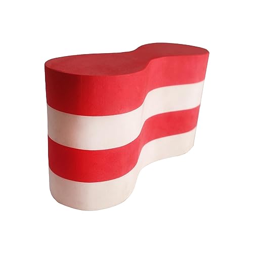 Ayuda de natación Pull Buoy para piernas y caderas rojo miniatura 1