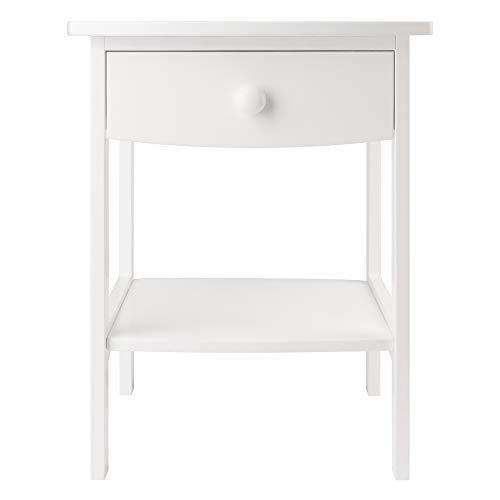 Winsome Wood Claire Accent Table, White #TOP3