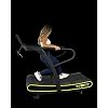 (Intensity) Resistance Runner Manual Curved Wide Treadmill, 10 Levels of Magnetic Resistance, Walking Jogging Machine for Home/Office Use