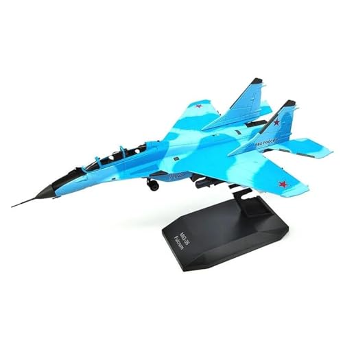 Modelo de avión coleccionable MIG-35 escala 1/100, el regalo ideal de metal