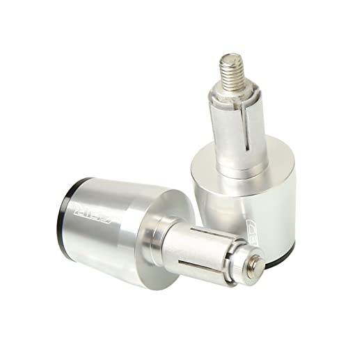 Poignées de guidon anti-vibration en aluminium argent pour Hornet CB600