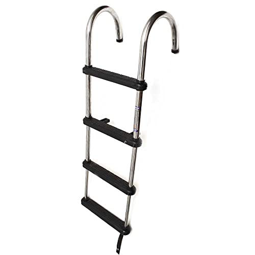Windline TDL-4E Telescoping Removable Stainless Steel Pontoon Ladder