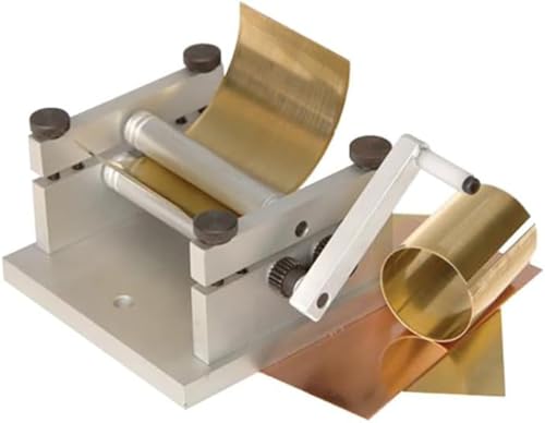 Machine à rouler les plaques de métal : outil de précision pour bijoutier