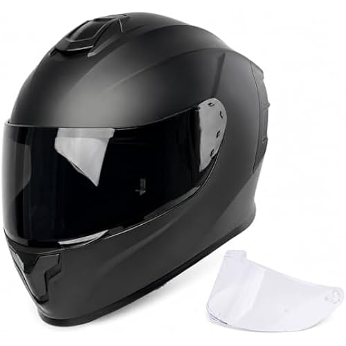 Orthrus Full Face Motorcycle Helmet for Adults Men Women DOT Approved
