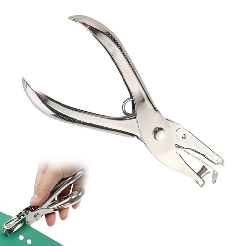 3 mm Mini Hole Punch - Ergonomic Single Hole Punch for Paper & Cardstock Perfect for Crafts Scrapbooking & Card Making