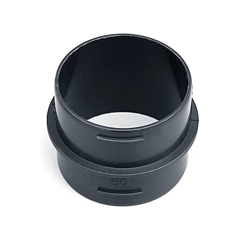 Puupaa 1PC Round Ducting Joiner Connector Pipe, 75mm Duct Plastic Pipe Connector Ventilation For Webasto Heater Cover