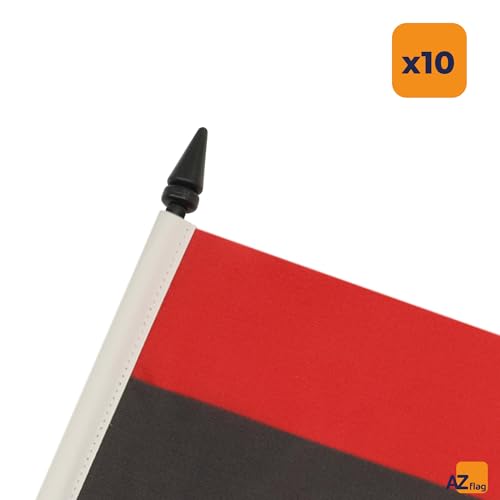 Drapeau table afro-américain 21x14 petit drapeau de bureau africain américain