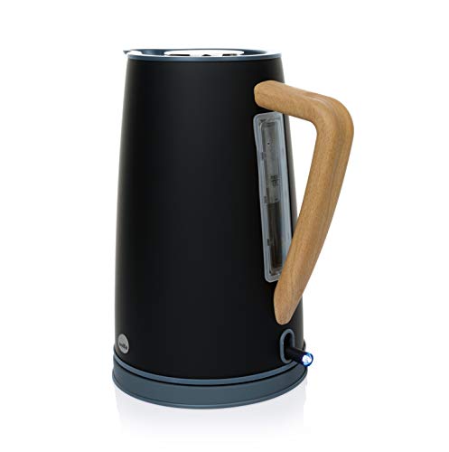 Wilfa SPRING Edelstahl Wasserkocher - 1,7 Liter, 2000 Watt, kabellos, außenliegende Wasserstandsanzeige, Kalkfilter… – Bild 3