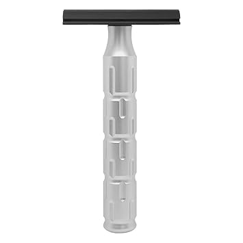 Goodfellas Smile Syntesi Velvet CNC Aluminum Safety Razor, Made in Italy | Precision Cnc Aluminum Razor Delivers Lightweight Handling, Excellent Balance, And Smooth Shaving Comfort