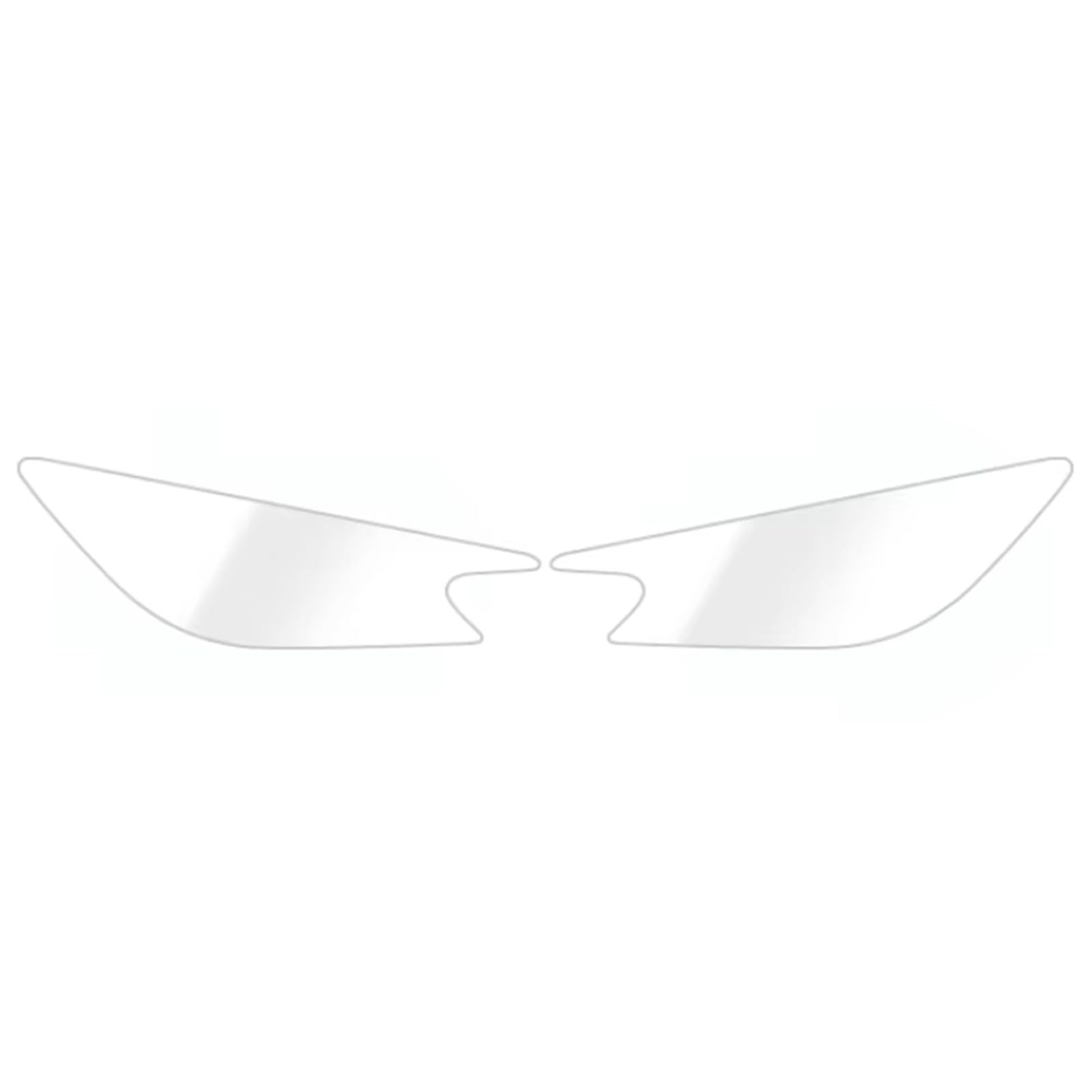 VSICTTAR Headlight Film for Subaru WRX 2022-2026, 1Set Transparent/Smoke Black Car Headlight TPU Protective Film