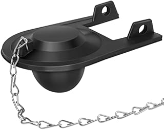 2 Inch Universal Toilet Flapper - Water Saving Valve Replacement Kit, Rubber Toilet Tank Flapper with Chain, Suitable for American Standard Toilet
