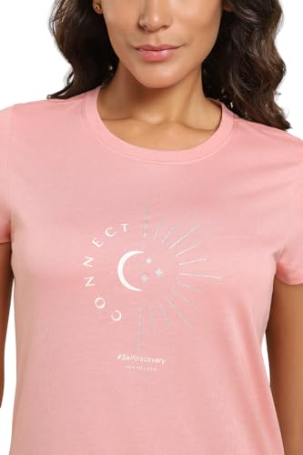 Image of Van Heusen Women's Cotton Regular Fit T-Shirt