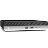 HP EliteDesk 800 G4 Mini PC empresarial, Intel Hexa-Core i5-8500T hasta 3.5GHz, 16GB DDR4 RAM, 256GB NVMe SSD, soporte de monitor dual, WiFi, Bluetooth, HDMI, DisplayPort, Win11 Pro 64 bits (renovado)