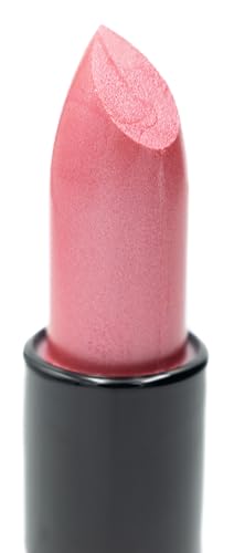 Image of Pure Ziva Crystal Rose Medium Warm Pink Satin Lipstick Color Moisturizing Paraben Free, No Animal Testing & Cruelty Free Lip Makeup Color