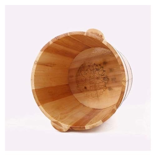 Tina de Madera Natural para Masaje y Relajación de Pies miniatura 2