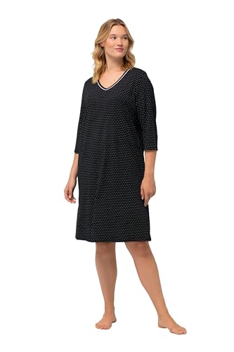 T-Shirts de Nuit à Manches 3/4 pour Femme Vêtement de Nuit Confortable Grande Taille