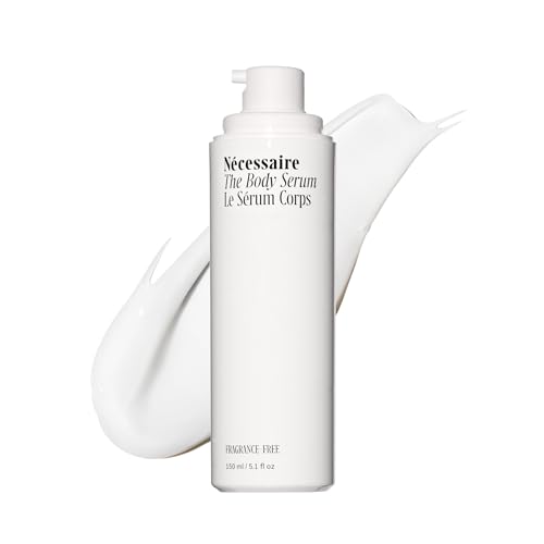 Nécessaire The Body Serum – Fragrance-Free Hyaluronic Acid Body Serum for Women+ Men. Niacinamide...