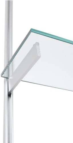 ISS Designs Shelving Hardware System for 3 Rows of 12-Inch Deep Shelves, 48-Inch Vertical Simple Standards