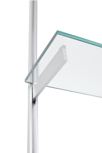 Iss Designs Shelving Hardware System For 3 Rows Of 12-Inch Deep Shelves, 48-Inch Vertical Simple Standards #TOP1