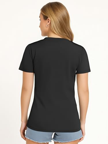 image for Opna Women's Short Sleeve Moisture Wicking Athletic Shirts Black, X-Sm