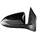Dependable Direct Passenger Side Unpainted Heated Power Operated with Signal Side View Mirror Compatible with 2014-2017 Toyota Corolla - Parts Link #: TO1321295
