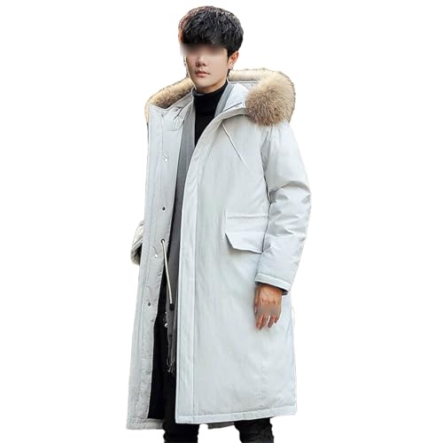 Doudoune en duvet de canard blanc haut de gamme et manteau coupe-vent élégant automne hiver