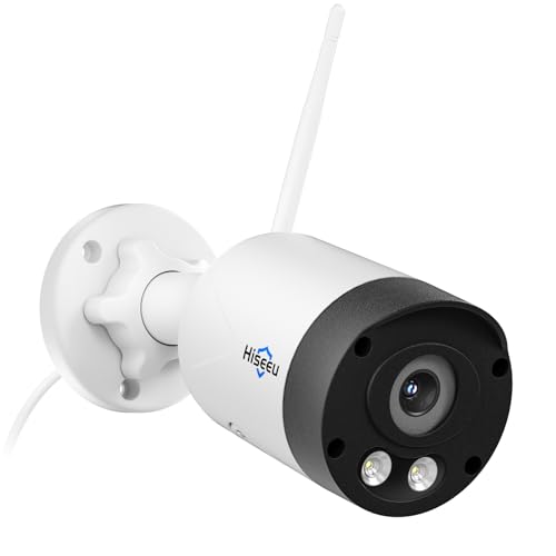 Image of Hiseeu Camera for Home Security, 8MP Wireless Security Camera | 5G /2.4G WiFi, Full Color Night Vision, Motion Detection, Two-Way Audio, IP66 Waterproof