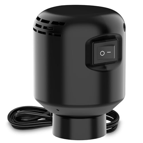 Image of Electric Pump for Vacuum Storage Bags, 55W 5000PA Portable Travel Vacuum Pump for Storage Bags (1, Black)
