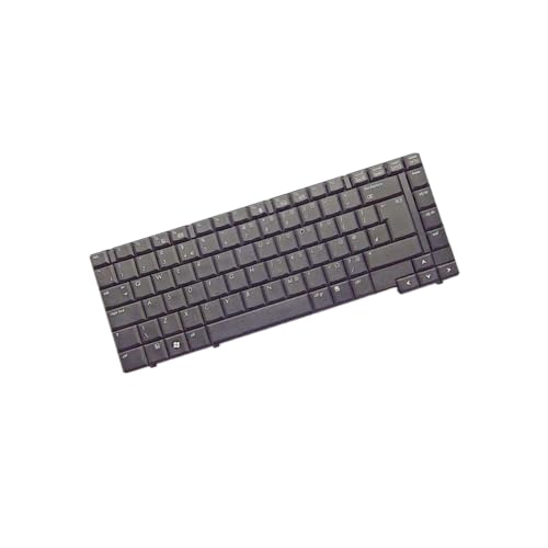 Clavier portable HP Compaq 6535b pour remplacer des touches défectueuses noir UK