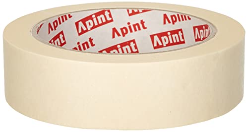 Image of JDEL Masking Paper Tape 50 m x 30 mm 10 Rolls Tower Cream 30x50